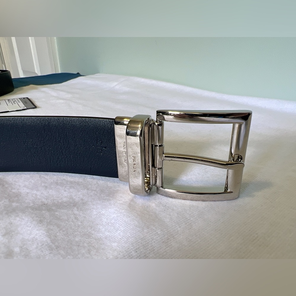 PRADA Reversible leather belt - size 80 - Picture 5 of 6